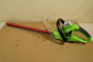 lot 180 image: Green Works Electric Hedge Trimmer