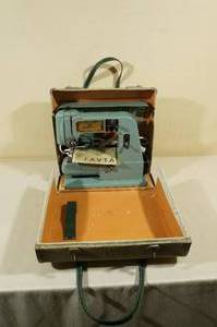 lot 185 image: Vintage Favta Sewing Machine in Case