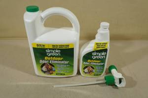 lot 211 image: 32oz Simple Green Outdoor Odor Eliminator with 1 Gallon Refill