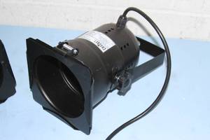 lot 12 image: PAIR of Chauvet DJ Par 38 Black Light  Lighting Fixtures