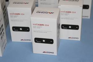 lot 9 image: NEW in Box Lot of 32 Qomo USB HD Webcam  Web Cameras - Model QWC-004