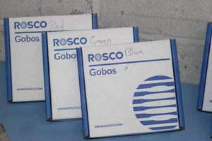 lot 57 image: Miscellaneous Photography  Lighting Accessory Lot - Rosco Gobos & More