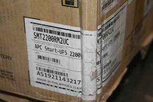 lot 52 image: APC Smart UPS Line Interactive 2200VA 2U Rackmount Uninterruptible Power Supply System - Never Used