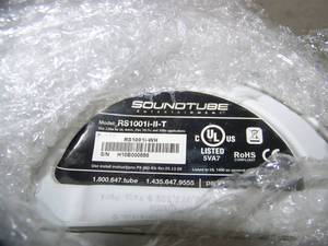lot 107 image: SoundTube Sound Tube RS1001i-II-T 10 Hanging Pendant Style BASS  SUB SUBWOOFER Woofer Pro Audio Speaker