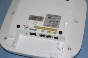 lot 94 image: Pair of Cisco Wireless Computer LAN  WAN Networking Access Points - Model AIR-CAP2702I-A-K9