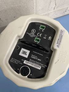 lot 109 image: JBL Control Series Hanging  Pendant Style Pro Audio Speaker  Loudspeaker - Model Control C65PT-WH