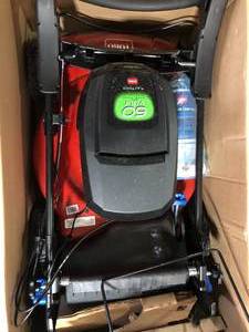 lot 4 image: Toro Recycler 22 in. Smart Stow 60-Volt Max Lithium-Ion Cordless Battery Walk Behind Mower Tool Only Customer Returns See Pictures