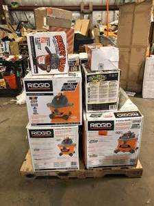 lot 9 image: Pallet of Assorted WetDry Shop Vacs Various Models and Conditions Customer Returns See Pictures