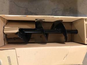 lot 37 image: RYOBI 10 in. Earth Auger Bit  Customer Returns See Picture