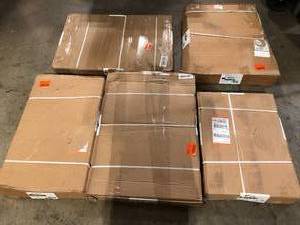 lot 48 image: Lot of Assorted Wall Kitchen Cabinet Various Models and Conditions  Customer Returns See Picture