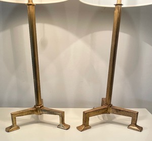 lot 35 image: Pair of Elegant Table Lamps