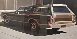lot 57 image: Framed Robert Bechtle San Fransisco Museum of Modern Art Framed Print
