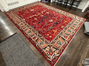 lot 25B image: Pakistan Tribal Red Rug