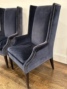 lot 22 image: Pair of Hickory Chairs Martin Host Chairs