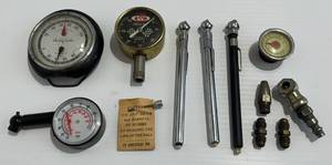 lot 23 image: Group Of Misc. Vintage Gauges And More