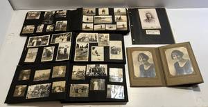 lot 28 image: Group Of Misc. Vintage Photo Albums With Photos