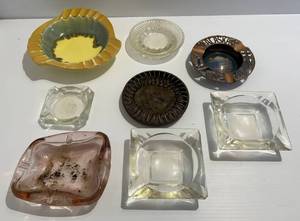 lot 34 image: Group Of Misc. Vintage Ash Trays