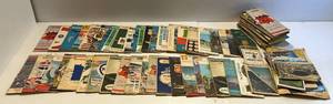 lot 35 image: Group Of Misc. Vintage Road Maps And More Including Gulf, Phillip 66 And More