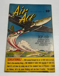lot 58 image: 1945 Wartime Air Ace Comic Book Vol. 2