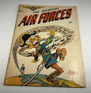 lot 59 image: 1945 WW2 American Air Forces #2 Comic Book