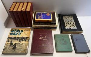 lot 84 image: Group Of Misc. Books Some Vintage Including The Book Of Knowledge