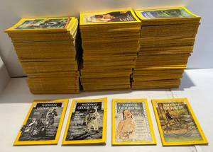 lot 87 image: Large Group Of Vintage 1960s -70s National Geographic Magazines (Have An Odor)