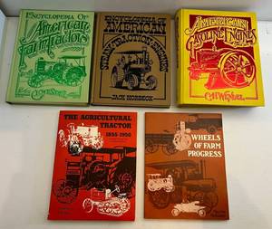 lot 108 image: Group Of Misc. Tractor Books