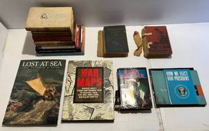 lot 109 image: Group Of Misc. Books Some Very Old