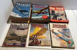 lot 113 image: Group Of Misc. Aviation Magazines