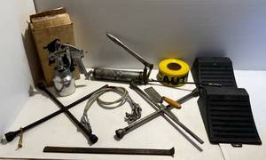 lot 203 image: Misc. Automotive Items Including T Wrench And More