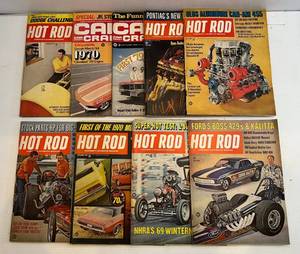 lot 208 image: Group Of 1960s Hot Rod Magazines And More