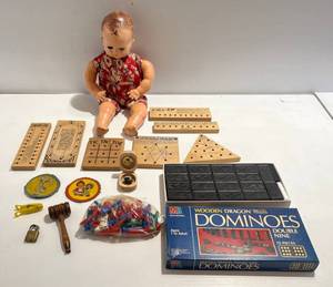 lot 242 image: Group Of Misc. Vintage Toys