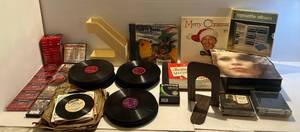 lot 247 image: Group Of Vintage Records, Cassettes And More