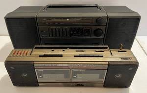lot 249 image: Two Vintage Boomboxes (Work)