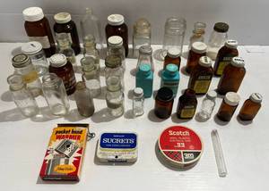 lot 264 image: Group Of Misc. Vintage Bottles