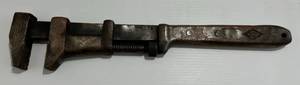 lot 288 image: Vintage Railroad J H Williams & Co. Monkey Wrench W&B Adjustable