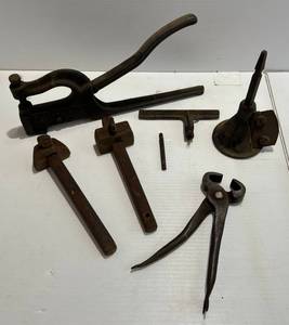 lot 298 image: Group Of Misc. Antique Tools