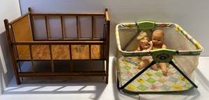 lot 25 image: 1984  Cabbage Patch Baby Play Pin And More
