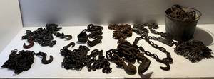 lot 40 image: Group Of Misc. Heavy Chains