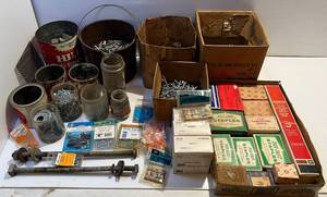 lot 52 image: Group Of Misc. Hardware & More