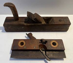 lot 63 image: Antique Wood Planes