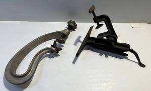 lot 102 image: Antique Misc. Clamps