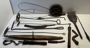 lot 106 image: Group Of Misc. Primitive Tools