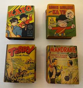 lot 126 image: 1930s-40s Little Big Books Including Terry And The Pirates & More