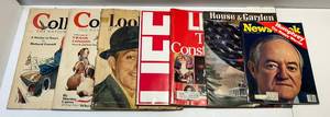 lot 140 image: Vintage Misc. Magazines including 1930s Colliers & More