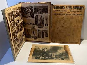 lot 139 image: Vintage Paper Items including Scrapbook And More