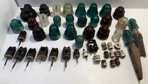 lot 154 image: Large Group Of Antique Insulators