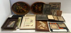lot 159 image: Group Of Misc. Size Frames Some Vintage Ornate