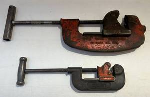 lot 203 image: Two Large Pipe Cutters