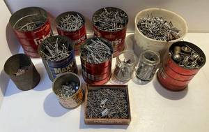 lot 212 image: Large Group Of Misc. Nails